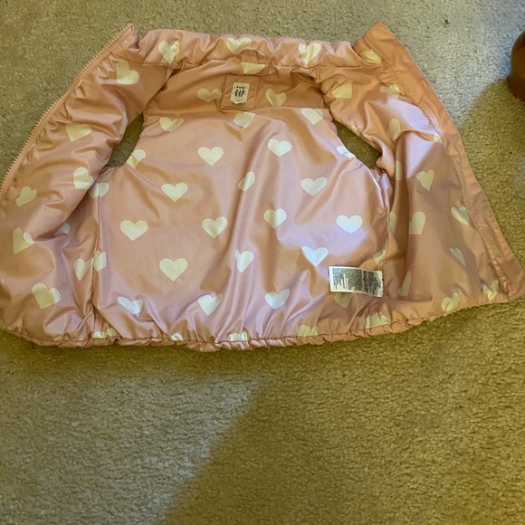 Pink Baby Gap girls vest, size 4t - Picture 2 of 3